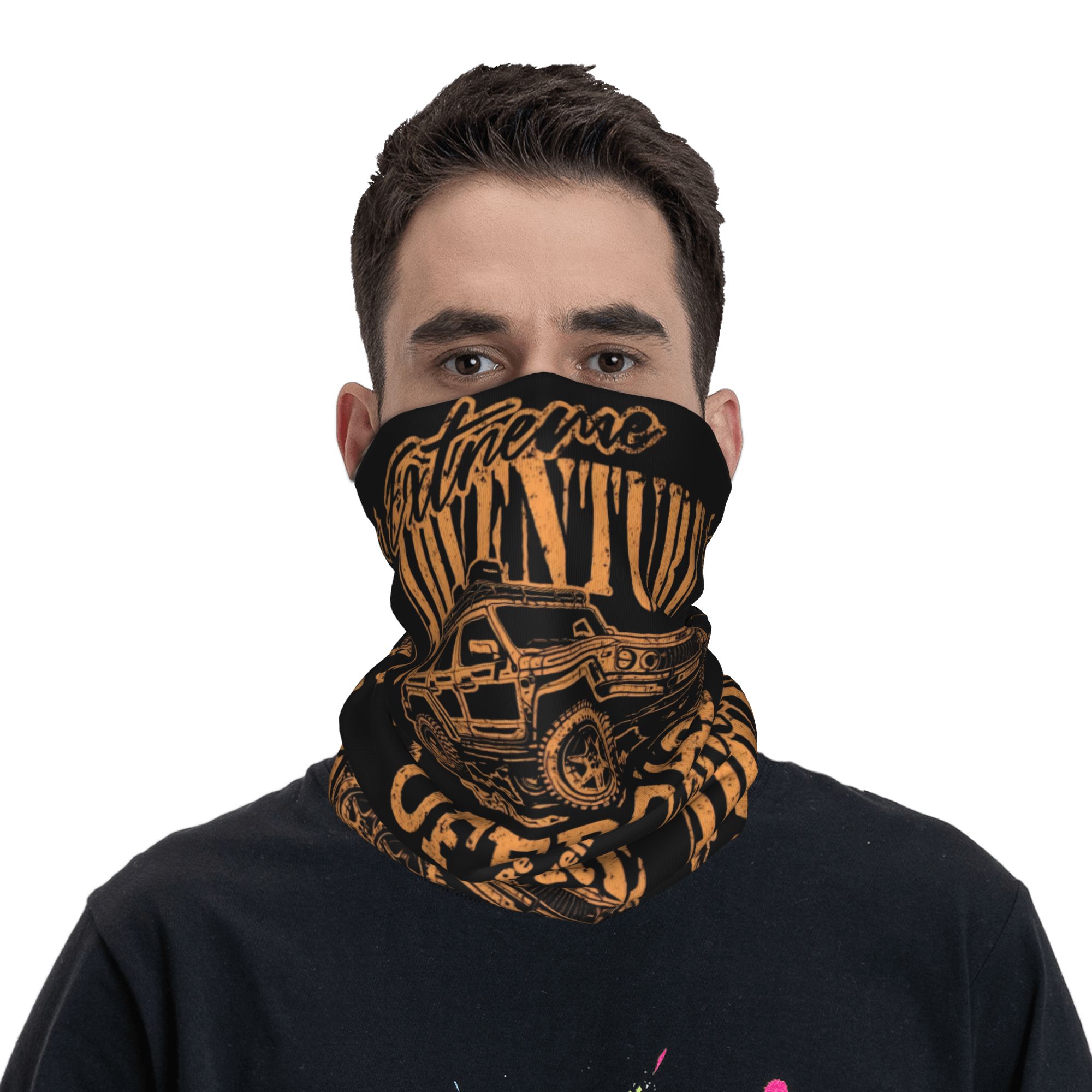 Outdoor Adventure Youtube - Cache-cou tubulaire d'hiver personnalisé pour homme