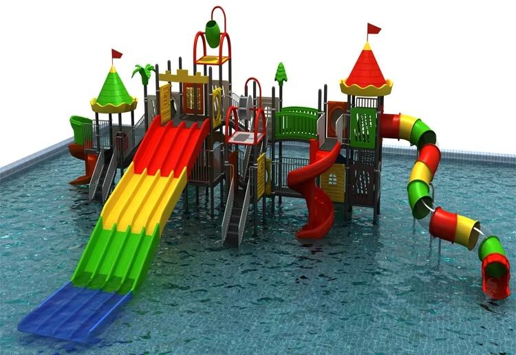 Outdoor Adventure Youtube - Toboggan aquatique commercial pour enfants, parc