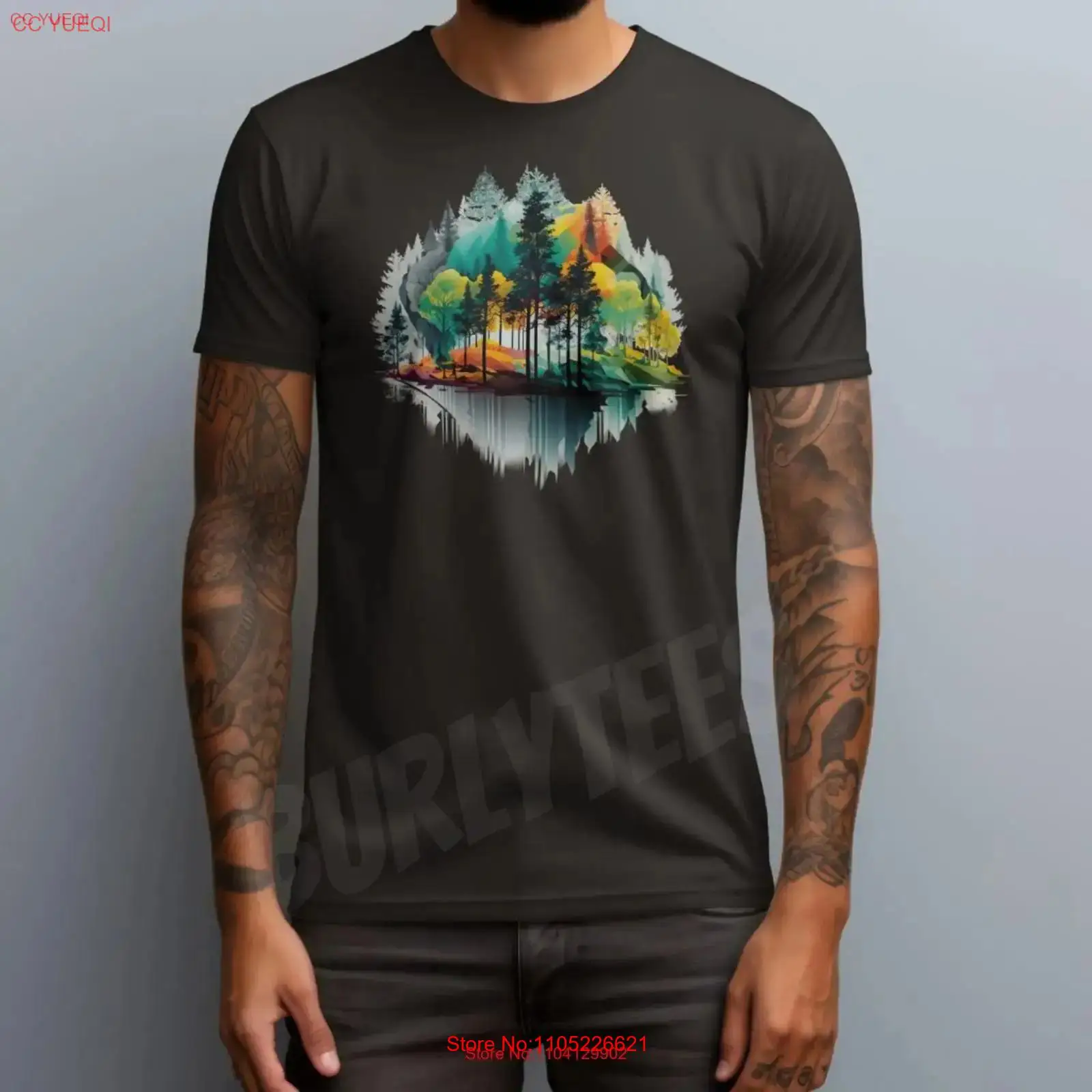 Outdoor Adventure Ideas - T-shirt style forêt, inspiré de la