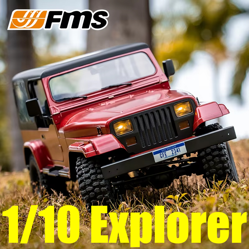 Outdoor Adventure Hobbies - Voiture télécommandée électrique Fms 1/10 Explorer