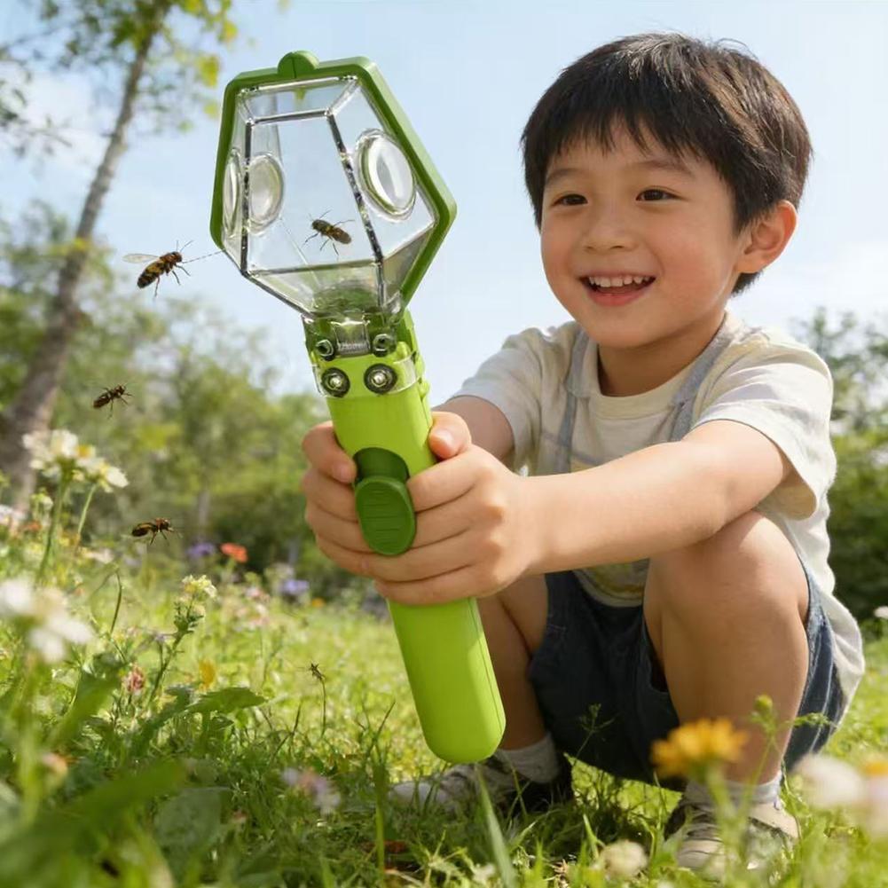Outdoor Adventure Educator - Jouet attrape-insectes portable, attrape-insectes portatif pour