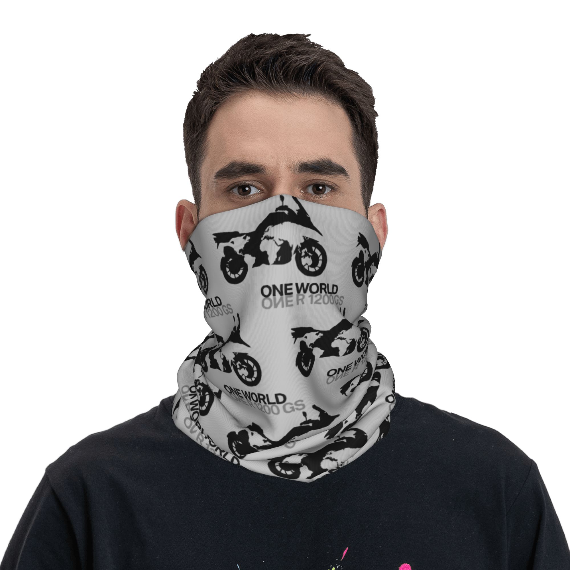 Outdoor Adventure Youtube - Cache-cou tubulaire coupe-vent personnalisé pour moto