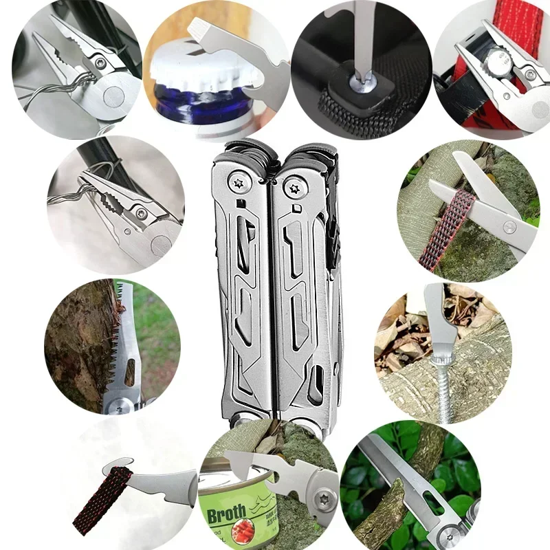 MuqiNush 28 en 1 Outil multifo - Camp Knife Multi avis et prix