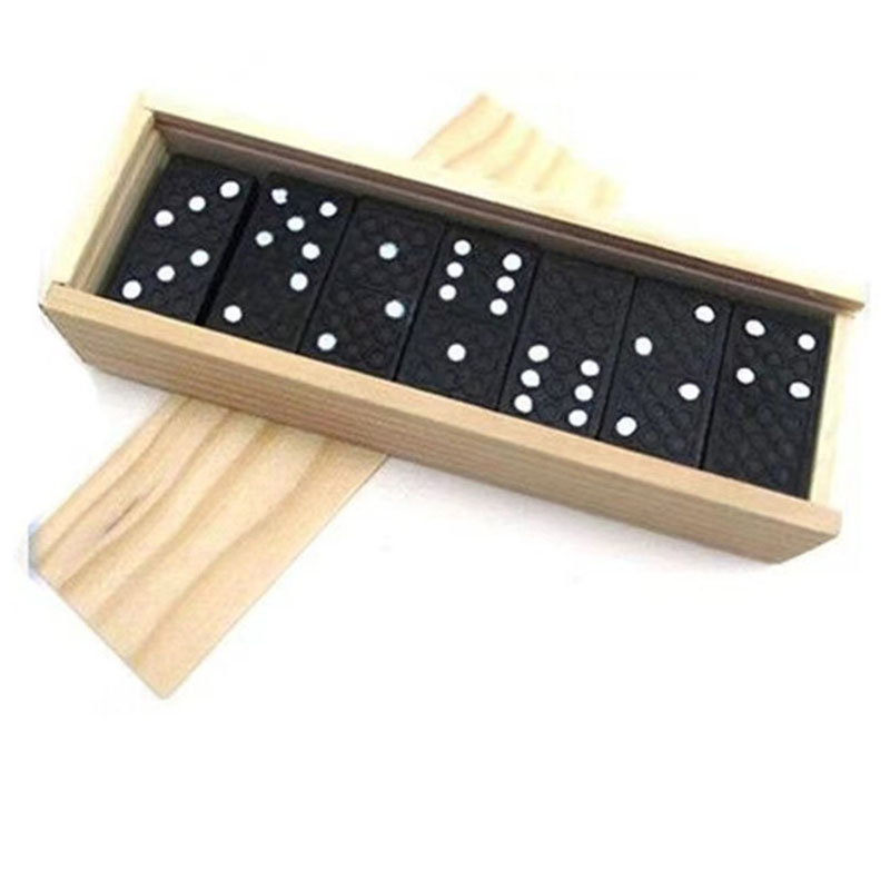 Jeu de dominos en bois 28 pièc - Outdoor Adventure Game avis et prix