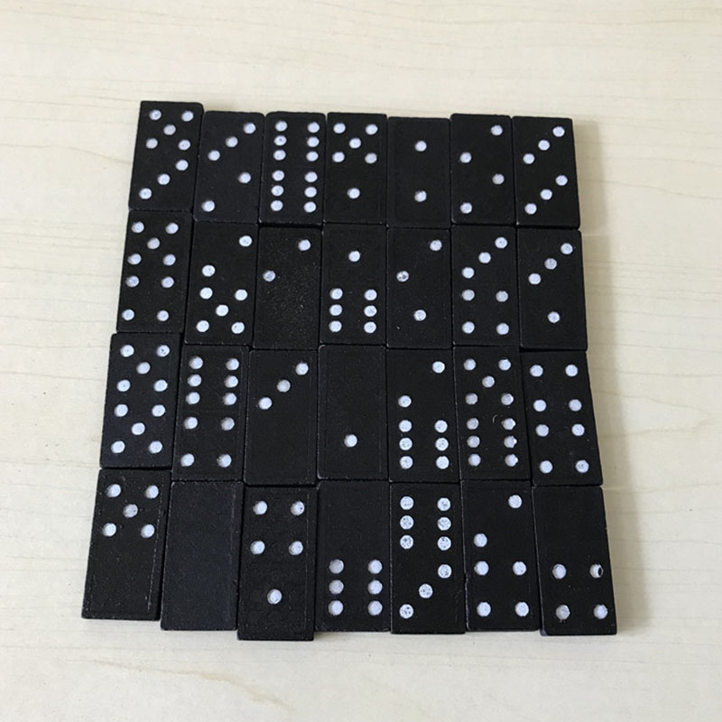 Jeu de dominos en bois 28 pièc - Outdoor Adventure Game avis et prix
