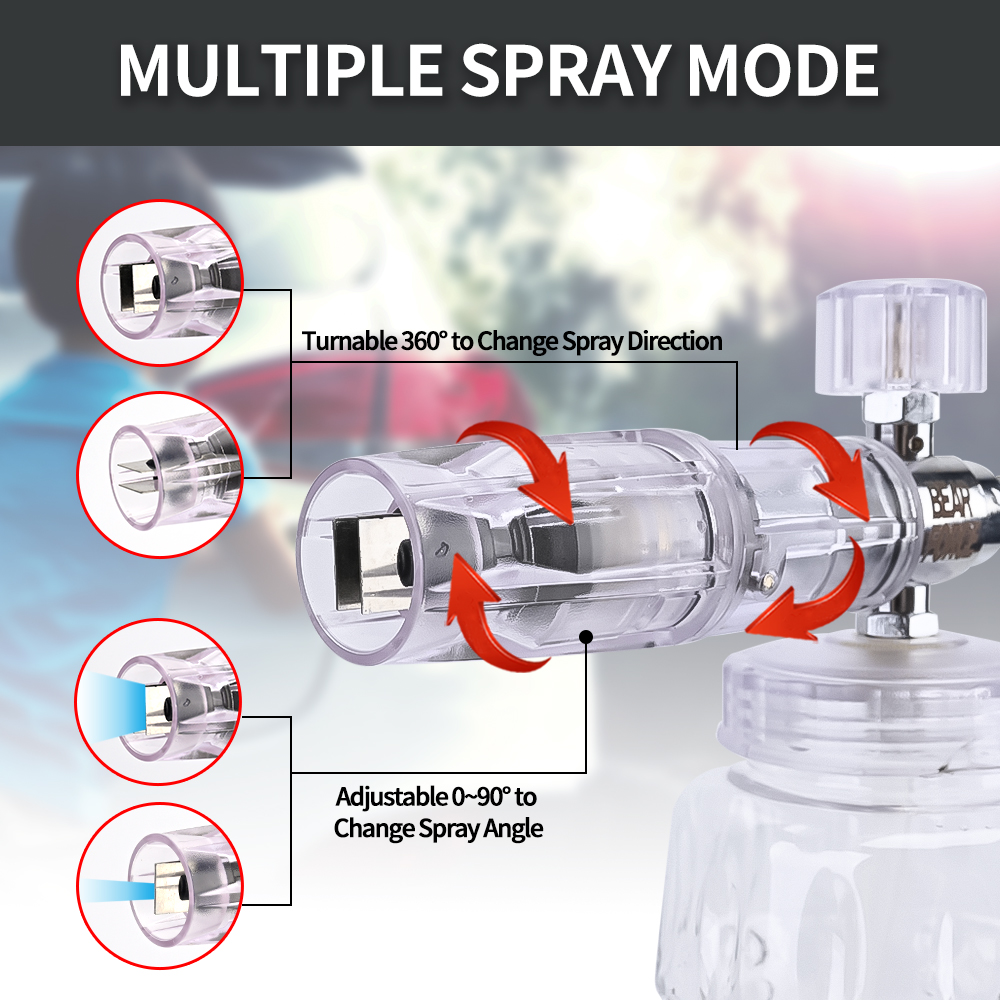 Canon à mousse en aluminium po - Bear Spray Clip avis et prix