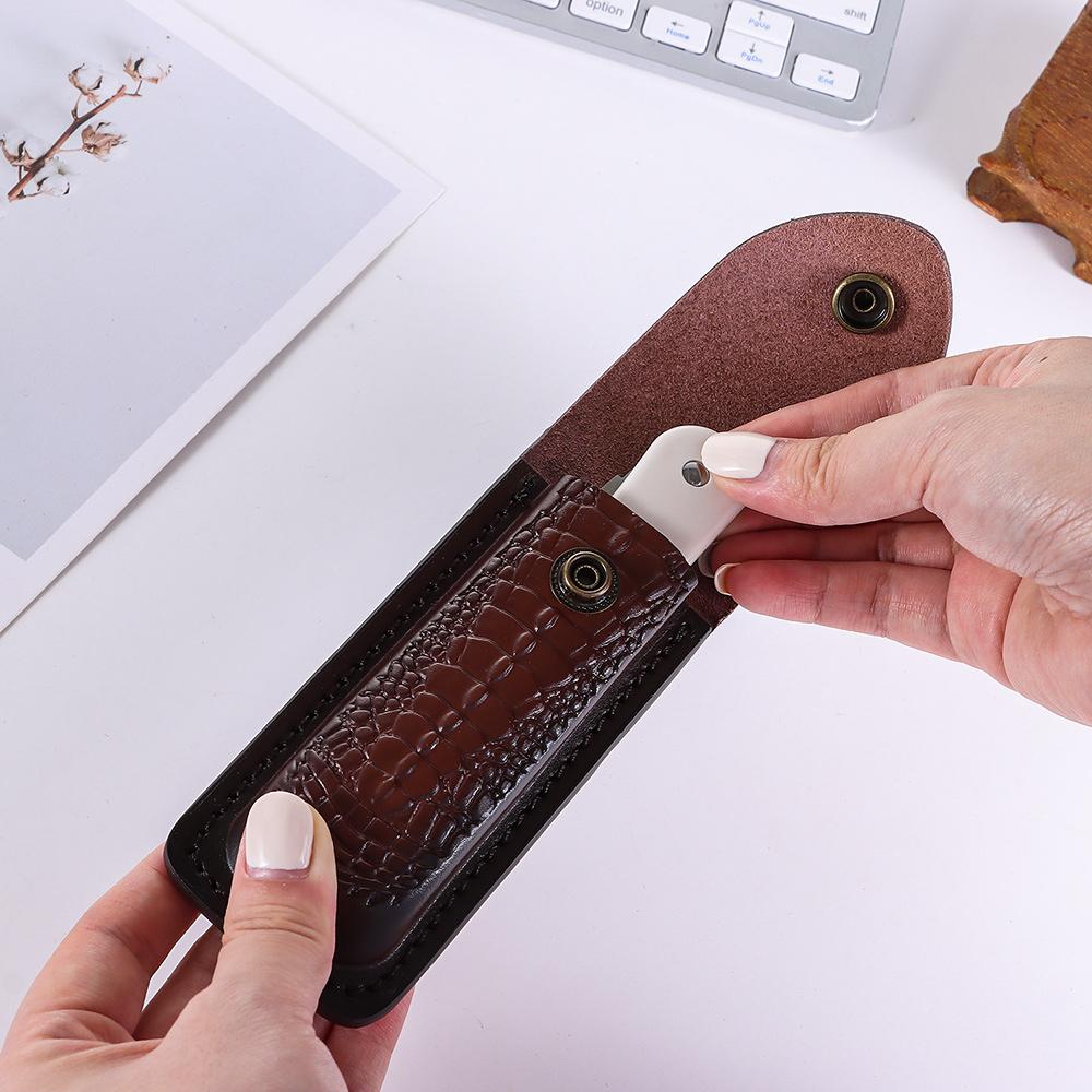 Étui de poche en cuir de haute - Camp Knife Multi avis et prix