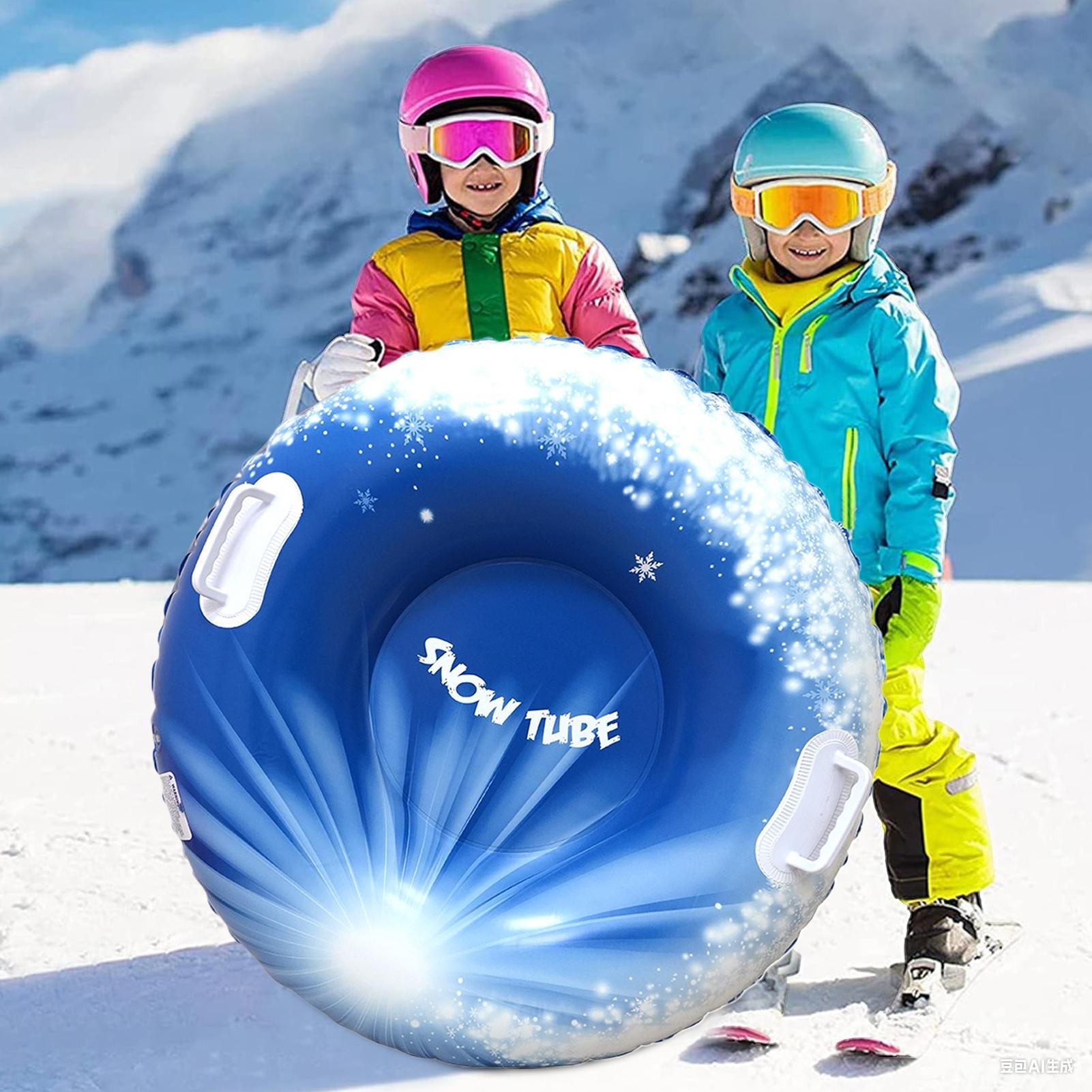 Tube de neige gonflable robust - Outdoor Adventure Youtube avis et prix