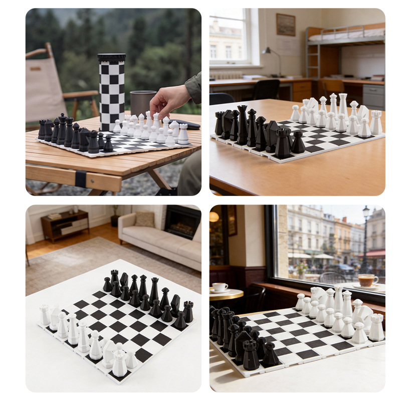 Jeu d'échecs portable 2 en 1,  - Outdoor Adventure Game avis et prix