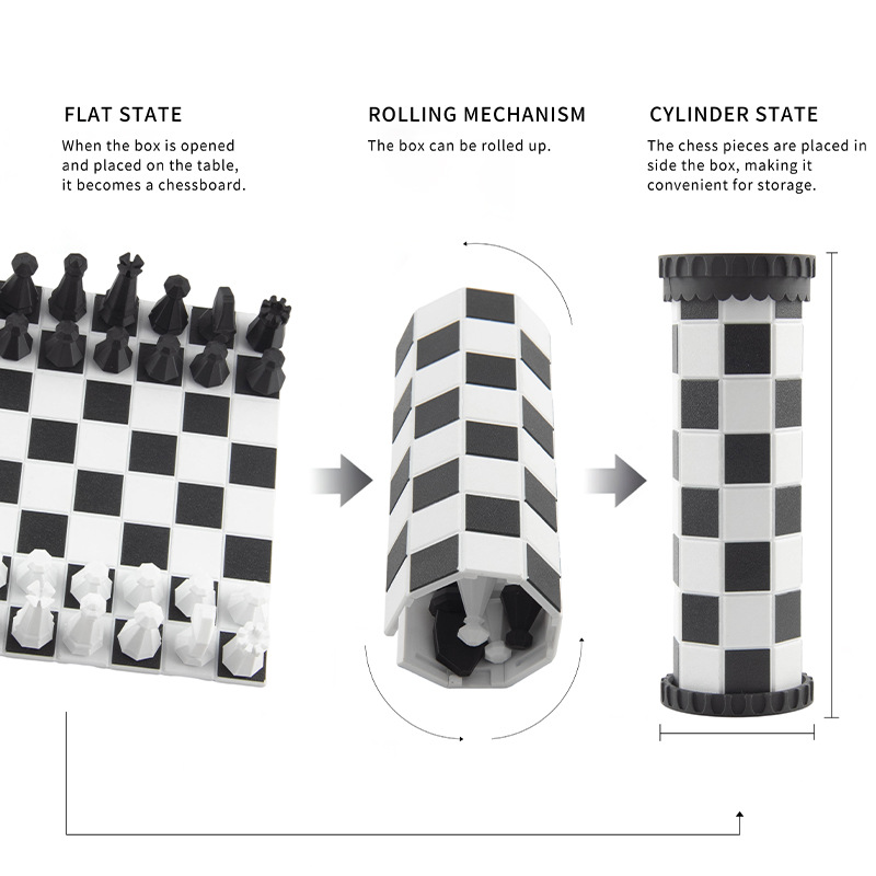 Jeu d'échecs portable 2 en 1,  - Outdoor Adventure Game avis et prix